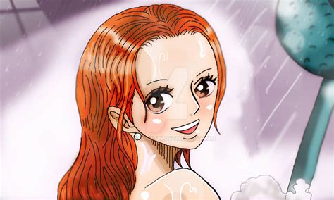 Nami bath scene &ONE PIECE& &nude filter&